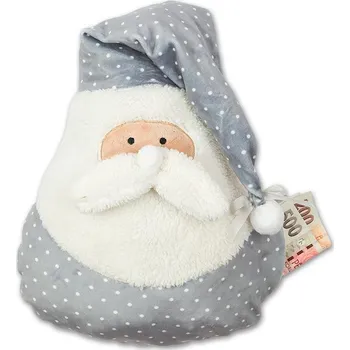 Polštář Sleep-well Plyšák - polštářek mikrospandex 35cm - SKŘÍTEK S TAJNOU KAPSOU NA DÁREK nebo NA PENÍZE