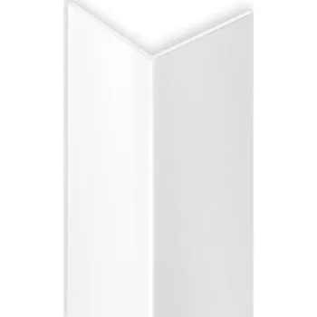 Podlahová lišta NOVÁK Rohová lišta 40x40 lakovaná bílá, 1m AAPP 11684/1