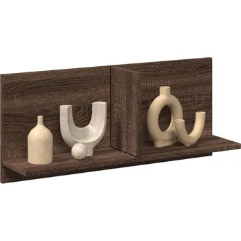 Příborník do zásuvky vidaXL Nástěnná skříňka 70 x 16,5 x 30 cm kompozitní dřevo [854851] Barva: hnědý dub