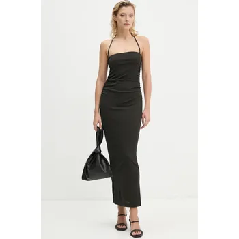 Dámské šaty Šaty Nanushka ELIZ NW24PFBS16197 černá 86X, vel. M