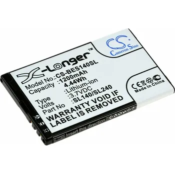 Baterie pro mobilní telefon VHBW Baterie pro Beafon SL140 / SL240, 1200 mAh