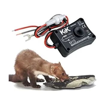 Odpuzovač zvířat KaK - NĚMECKO Plašič kun a hlodavců do auta 12V- K&K M15 MINI - Německo