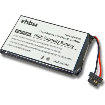 Příslušenství k chytrým hodinkám VHBW Baterie pro Navigon 1400 / 1410 / 2400 / 2410, 850 mAh