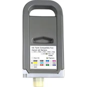 Počítačové příslušenství Inkoustová kazeta - CANON PFI-710Y, 2357C001 - yellow - kompatibilní