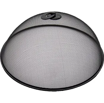 Kryt na potraviny nerez/plast ¤30cm BLACK TRAGAR