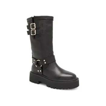 Dámské kozačky Polokozačky Badura INES-9187 Černá 36