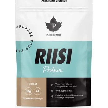 Protein Puhdistamo Rice Protein 600g Příchuť: čokoláda