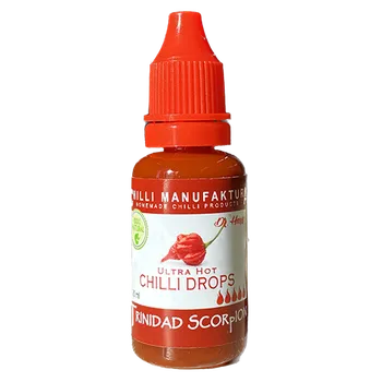 Omáčka CHILLI DROPS 20ml Trinidad Scorpion