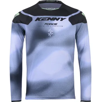 Cyklistické oblečení KENNY dres FORCE FOG 25 neon/green - 3XL