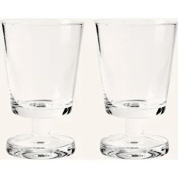 Sklenice Broste Copenhagen Sada 2 Skleniček Na Víno Bubble, bílá