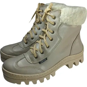 Dámská zimní obuv D 08/Z - 29 dámské celokožené zimní zdravotní boty na masivní podešvi 40