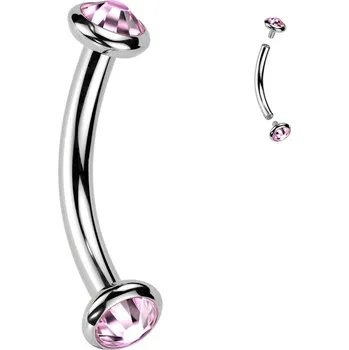 Piercing Šperky4U Piercing do obočí TITAN - TIT1381-P