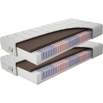 Matrace TEXPOL SILSTAR AKCE 1 + 1 - oboustranná taštičková matrace bez profilace - dva kusy, snímatelný potah