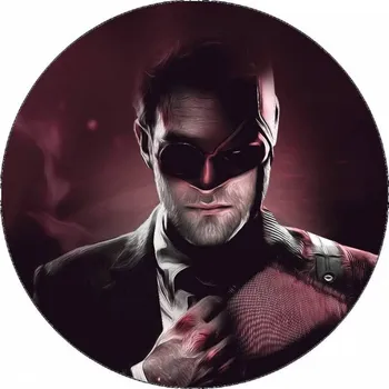 Přisada na vaření a pečení Jedlý papír Daredevil a jeho přeměna 19,5 cm