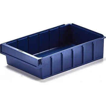 Plastový box DETAIL, 400x230x100 mm, modrý