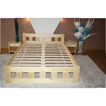 Dřevěná masivní postel MD 18 90x200 cm borovice masiv