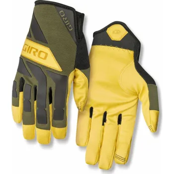 Cyklistické rukavice GIRO Pánské cyklistické rukavice Trail Builder olivová buckskin velikost L (GR-7099289)