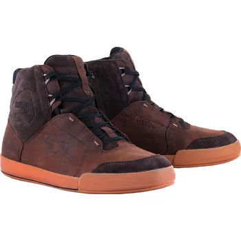 Moto obuv ALPINESTARS boty CHROME CRAFTED DRYSTAR hnědá/guma 2025 - 38