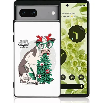 Vánoční dekorace VSECHNONAMOBIL 88367 MY ART Kryt s vánočním designem Google Pixel 7 MERRY CHRISTMAS (074)