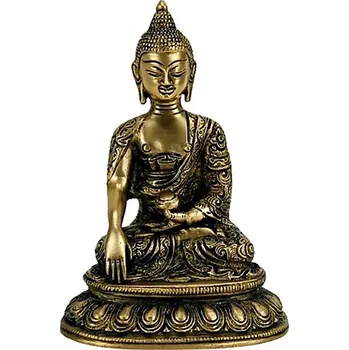 Mani Bhadra SOŠKA MOSAZNÁ Shakyamuni Buddha 15 CM
