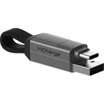 Nabíjecí a datový kabel inCharge 6v1, šedý