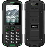 EVOLVEO StrongPhone X5, vodotěsný odolný Dual SIM telefon, černo-zelená
