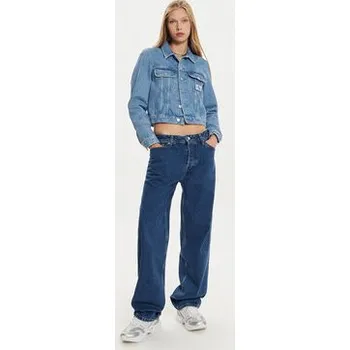 Oblečení a móda Calvin Klein Jeans Jeansy 90's J20J223996 Modrá Loose Fit 30