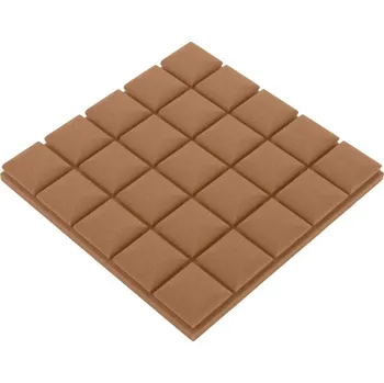 akustický panel ProfiGaráž Akustický panel - kostka 50x50x5cm hnědá