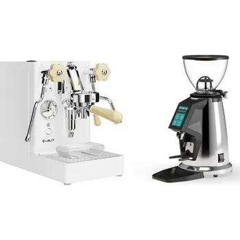 Kávovar Lelit Mara PL62X V2, white + Rocket Espresso SPLUGA, chrome