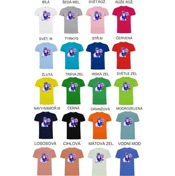 Chlapecké tričko Tričko Frank Brawl Stars Barva: Oranžová, Velikost: 3XL