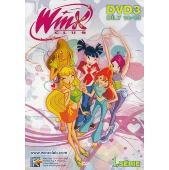 DVD film Winx Club 3 - díly 10-13 - DVD