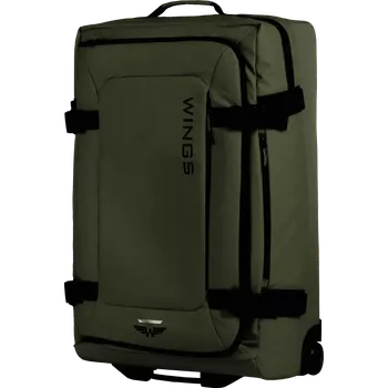 WINGS Cestovní kufr ROOK velký L DARK GREEN