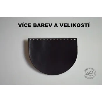 Kabelka Kožené víko, klopa na batoh, tašku - polotovar ( bez zapínání ) (MOŽNOST VÍCE BAREVNÝCH VARIANT / Leather flap for backpack, bag or handbag – component.)