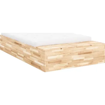 Postel Karup Design Dřevěná postel Basement 140 x 200 cm