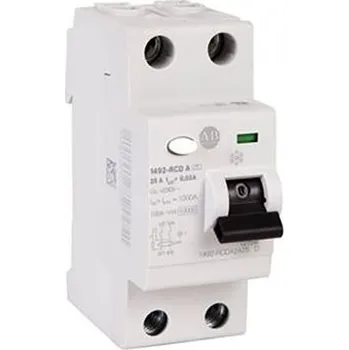 Proudový chránič RCD 1 plus N pólovýpólový Typ A 40A 30mA Allen Bradley