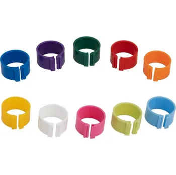 Chov hospodářského zvířete Kroužky zámkové 6mm zelená