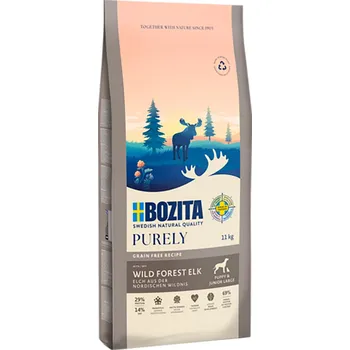Krmivo pro psa 11kg Bozita Dog Purely Grain Free Elk Puppy & Junior Large