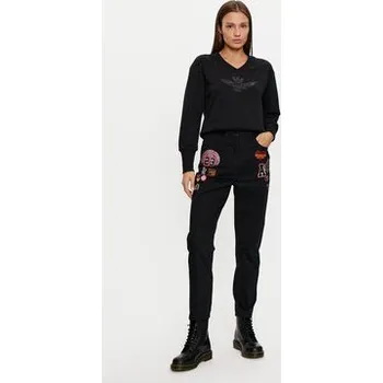 Pánská mikina Aeronautica Militare Mikina 242FE1969DF541 Černá Regular Fit XS