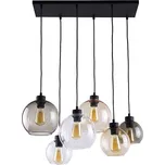 Lustr na lanku CUBUS 6xE27/60W/230V