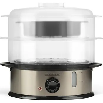 Parní hrnec Black+Decker BXST800E Parní hrnec, stříbrná