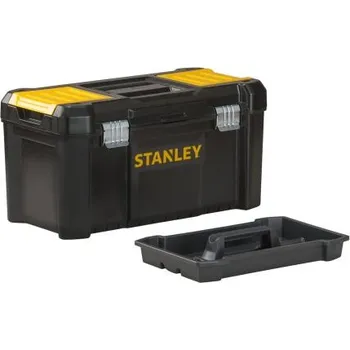 Box na nářadí barva Černá, žlutá, Plast 0zásuvkový 406 x 205 x 195mm Stanley