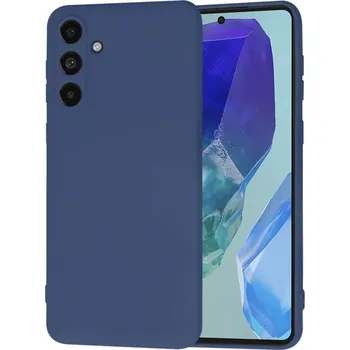 Pouzdro na mobilní telefon Kryt Samsung Galaxy M55 Techsuit SoftFlex - navy blue