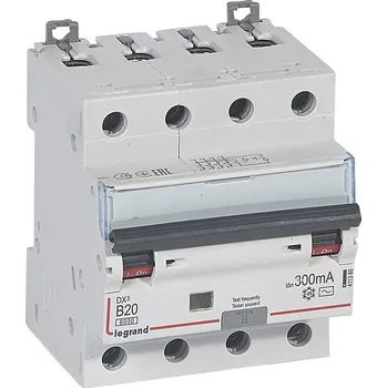 Proudový chránič DX3 KOMB. 4P B20 300MA AC 6KA *411360 Legrand