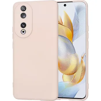 Pouzdro na mobilní telefon Kryt Honor 90 Techsuit SoftFlex - pink sand