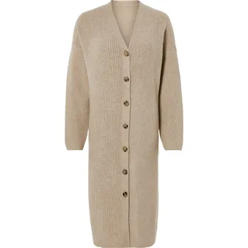 Dámský svetr esmara® Dámský dlouhý kardigan (S (36/38), béžová)