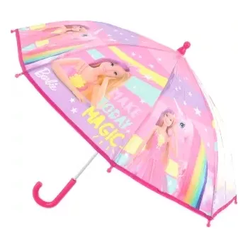 Deštník Lamps Barbie deštník dívčí růžový