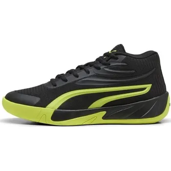 Pánské tenisky Pánské basketbalové boty Puma COURT PRO 10.5 Černá, Světle zelená