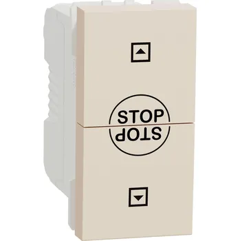 vypínač Žaluziový spínač 10A, 1M, Béžový