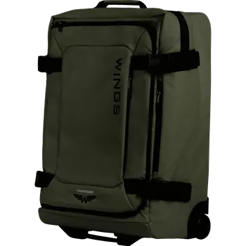 WINGS Cestovní kufr ROOK střední M DARK GREEN