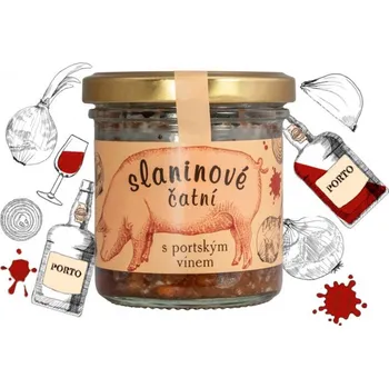 Hotové jídlo Slaninové čatní s portským vínem - Vineco 155g